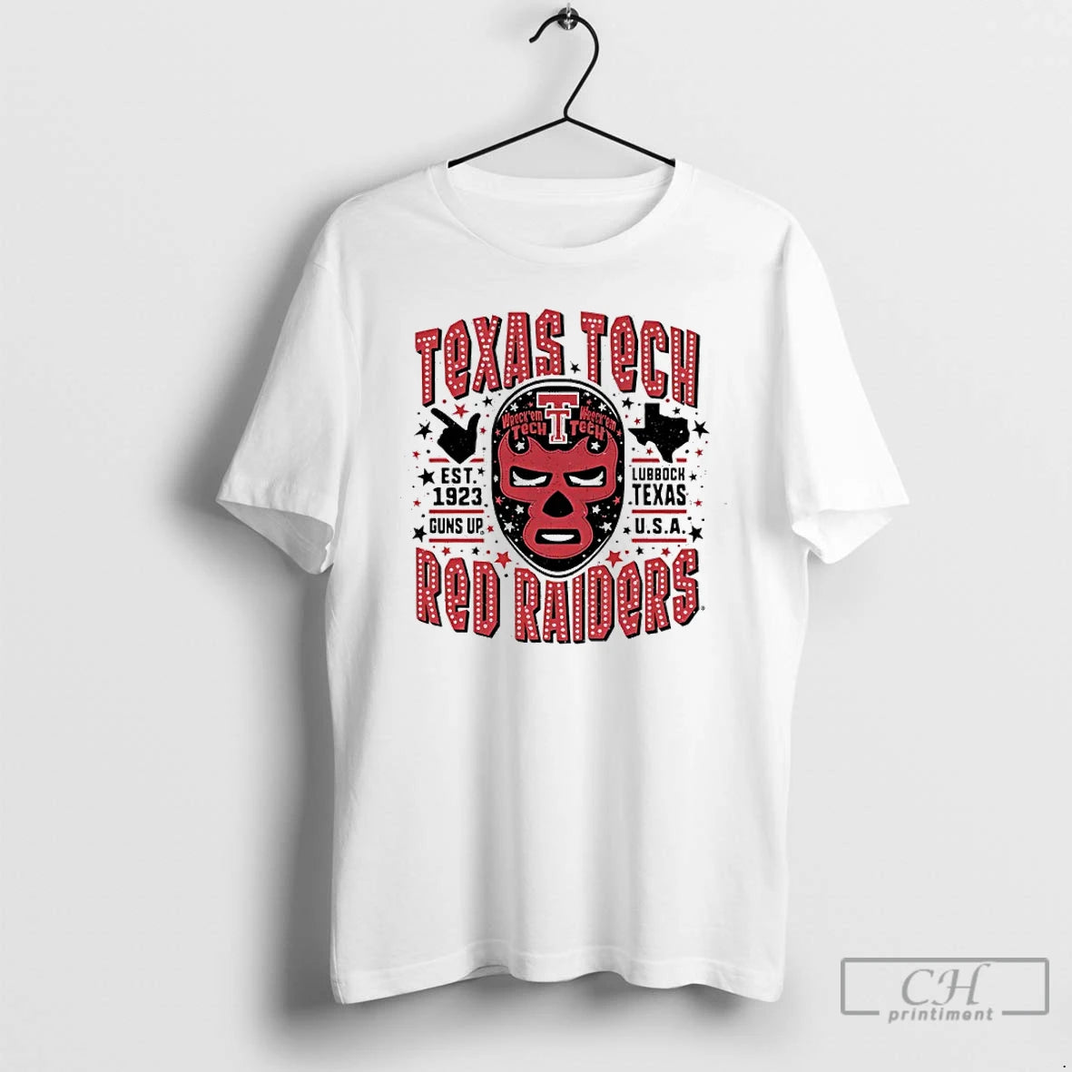Classic Texas Tech Red Riaders Luchador Mask T-Shirts, Hoodie, Sweatshirt | InkThreadWorks.com