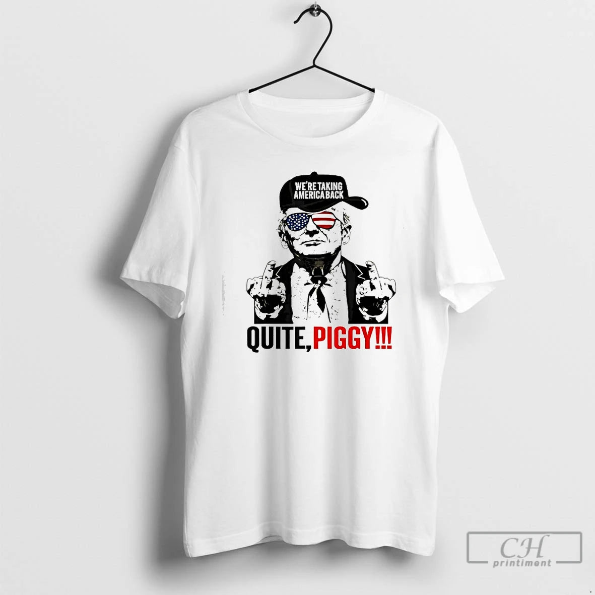 Classic Trump Were Taking America Back Quite Piggy T-Shirts, Hoodie, Sweatshirt | InkThreadWorks.com