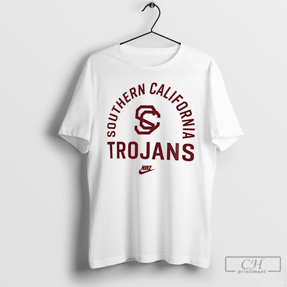 Classic Usc Trojans Cardinal Legacy Arched Logo T-Shirts, Hoodie, Sweatshirt | InkThreadWorks.com