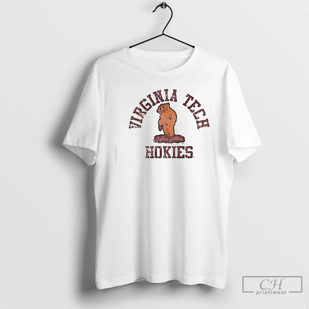 Classic Virginia Tech Hokies Ivory Honor Roll T-Shirts, Hoodie, Sweatshirt | InkThreadWorks.com