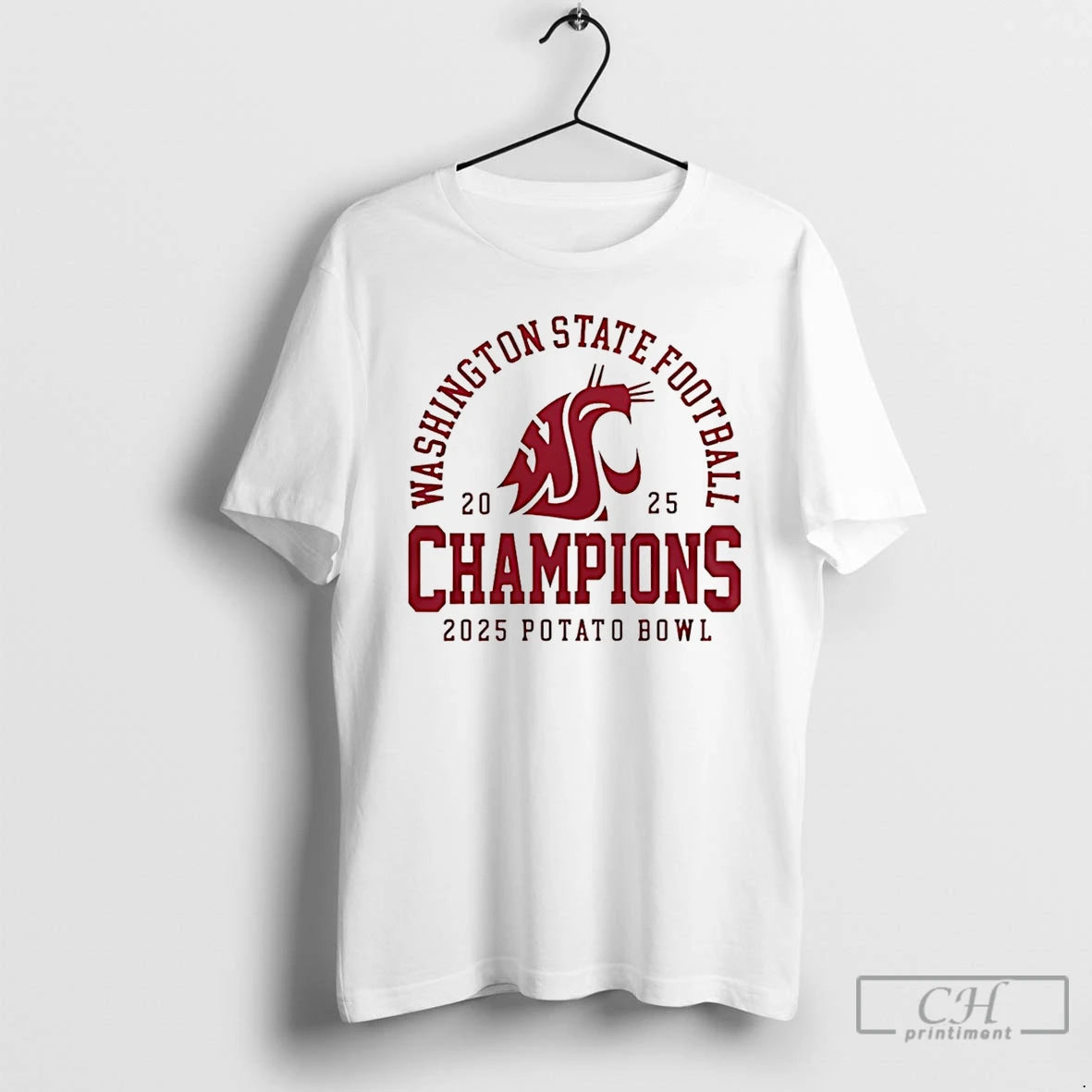 Classic Washington State Football 2025 Potato Bowl Champions Classic T-Shirts, Hoodie, Sweatshirt | InkThreadWorks.com