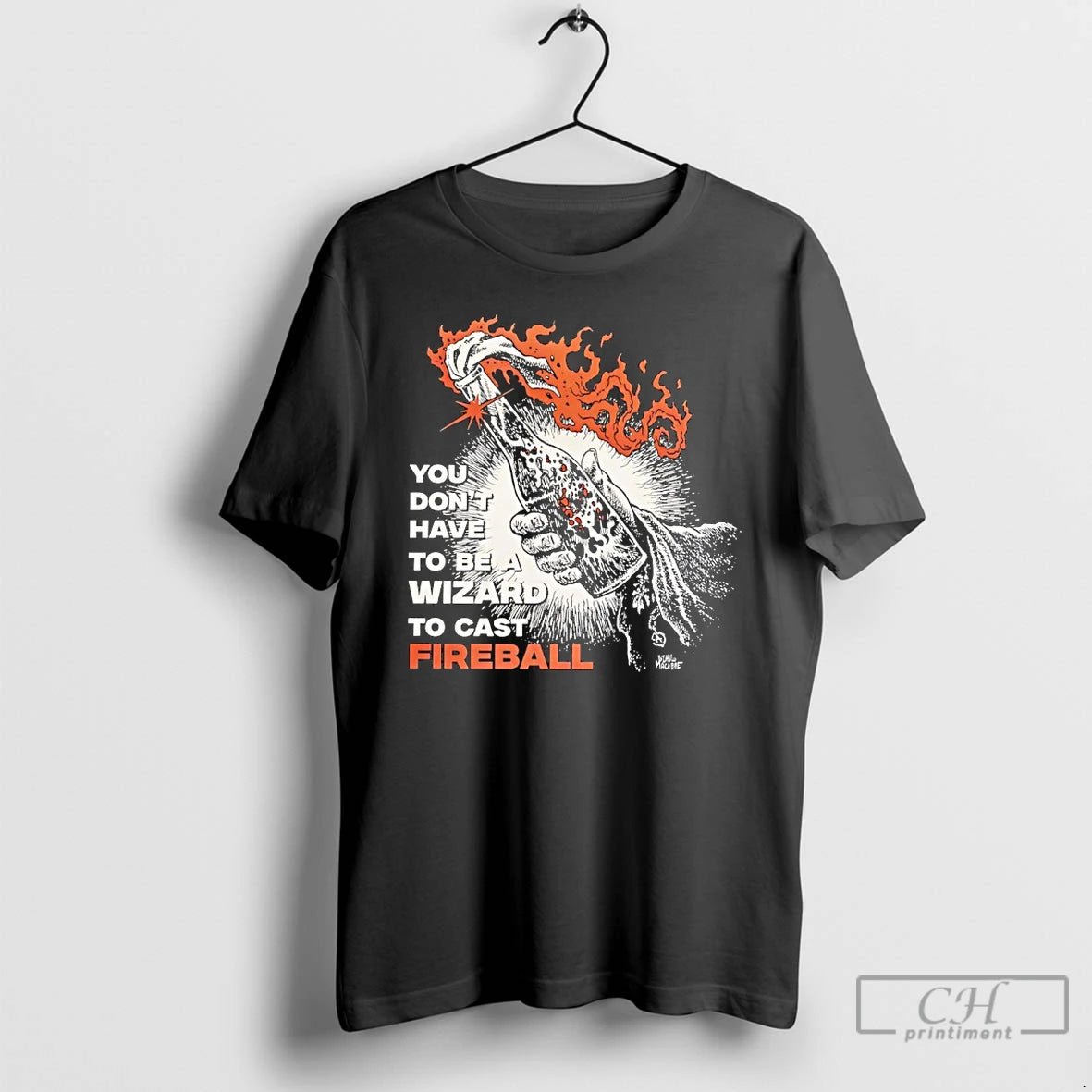 Classic You Dont Need To Be A Wizard To Cast A Fireball T Shirts Sweater Hoodie, Sweatshirt | InkThreadWorks.com