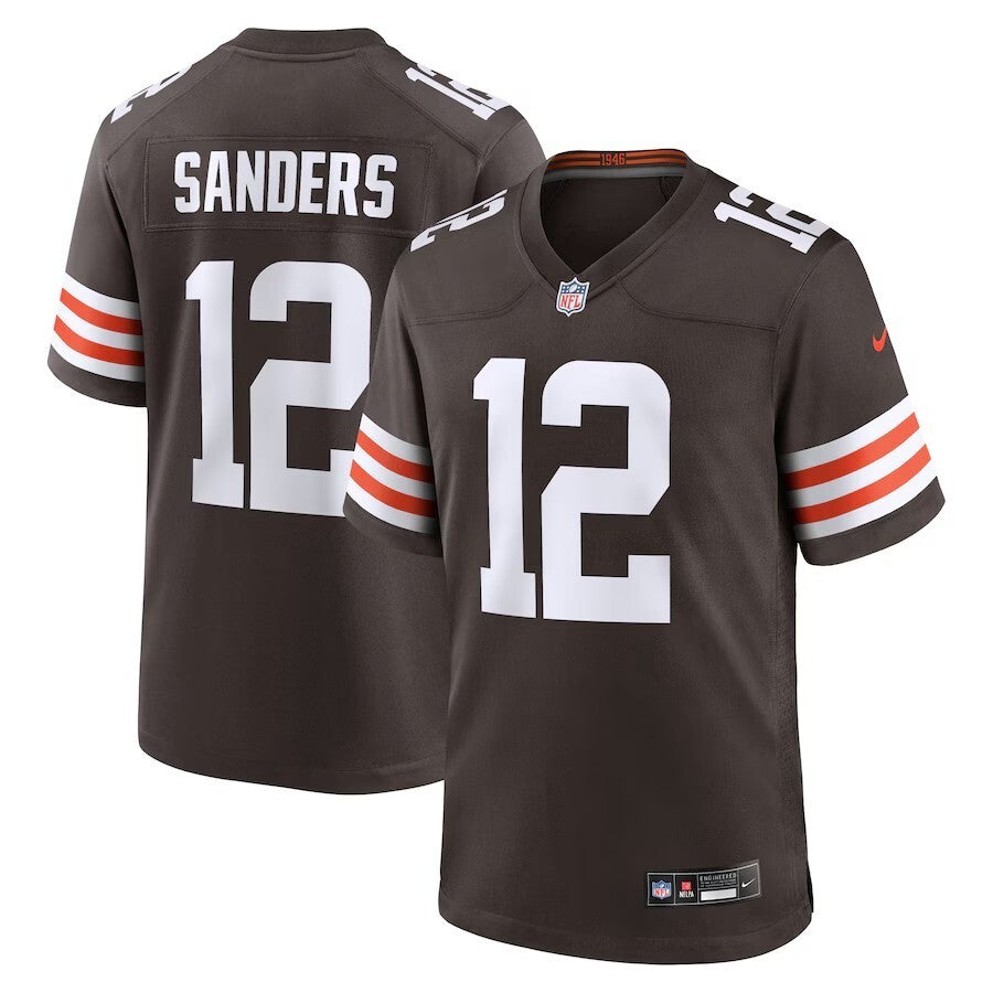 Cleveland Browns #12 Shedeur Sanders Style 11