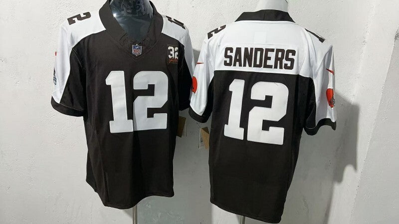 Cleveland Browns #12 Shedeur Sanders Style 7