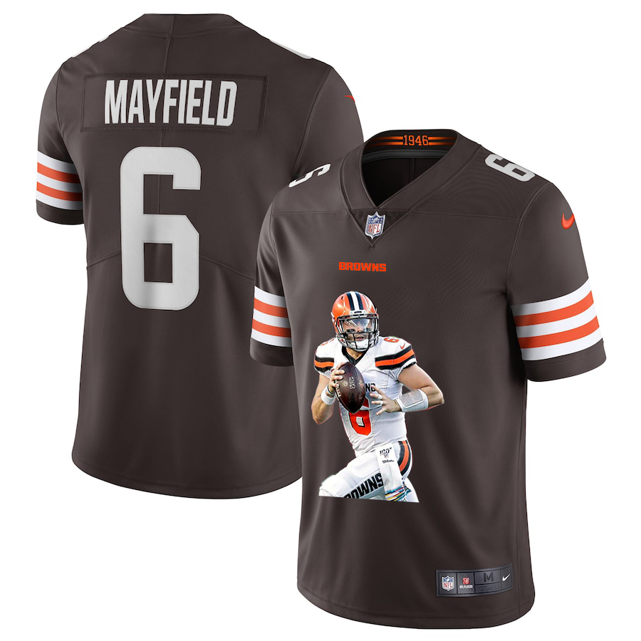 Cleveland Browns #6 Baker Mayfield Style 1