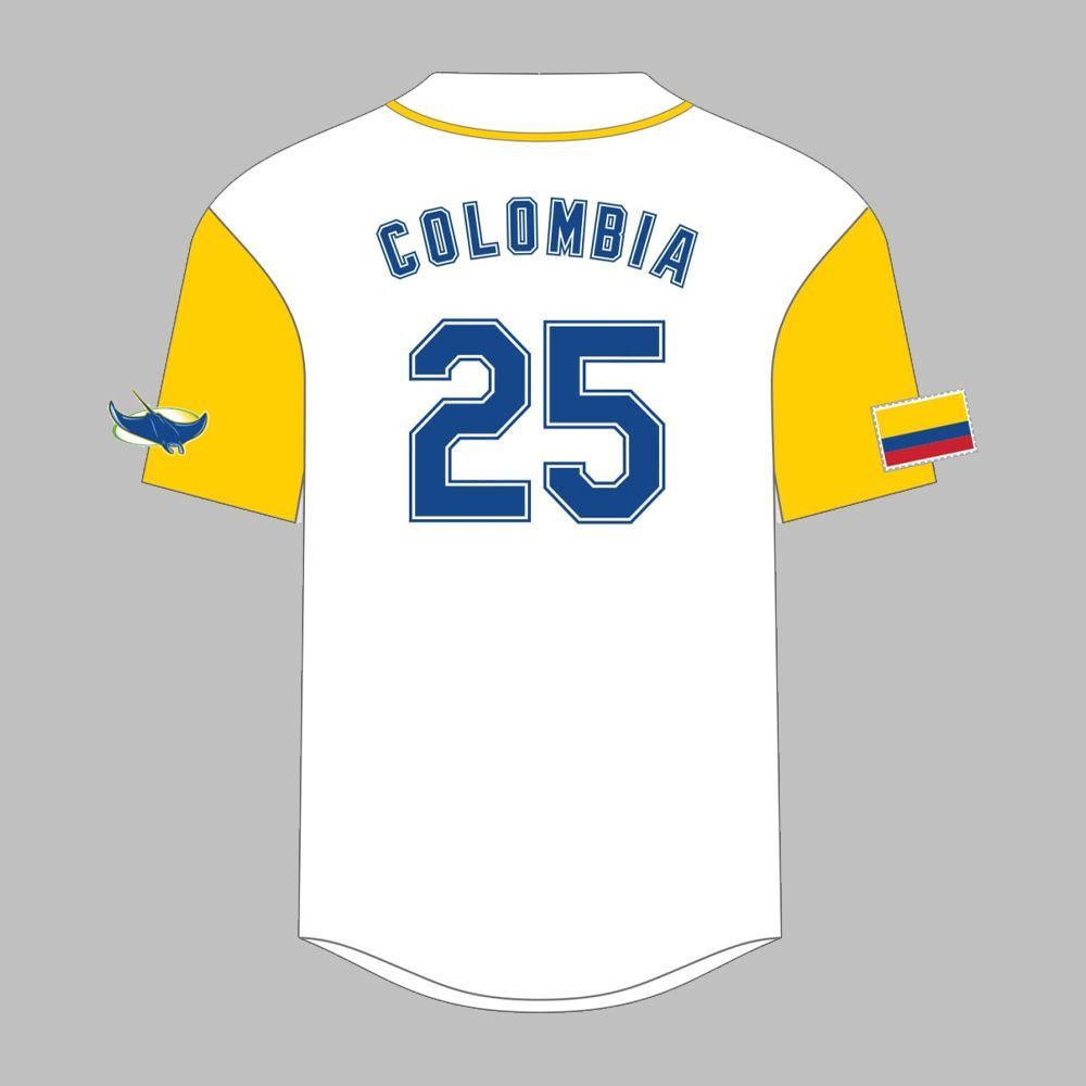 Rays Colombian Heritage Jersey 2025 Giveaway - Grishko.com