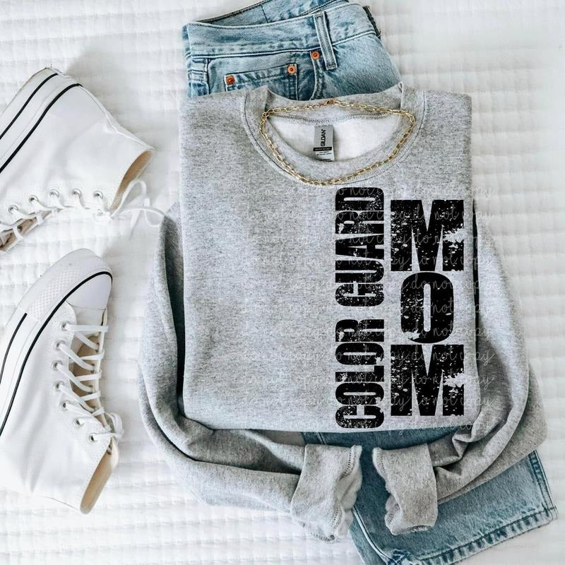 Color Guard Mom DTF Transfers - THIS IS NOT A SHIRT