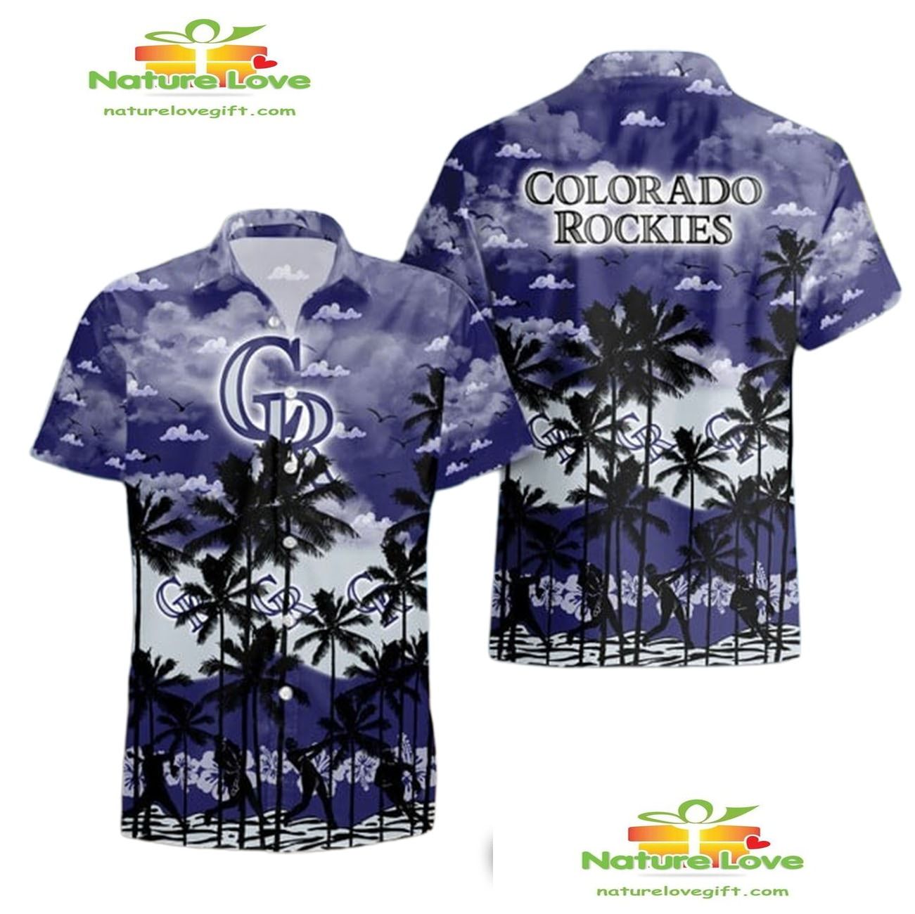 Colorado Rockies Hawaiian Shirt Summer Gift for Fans Aloha Shirt DT9KV3TQCX
