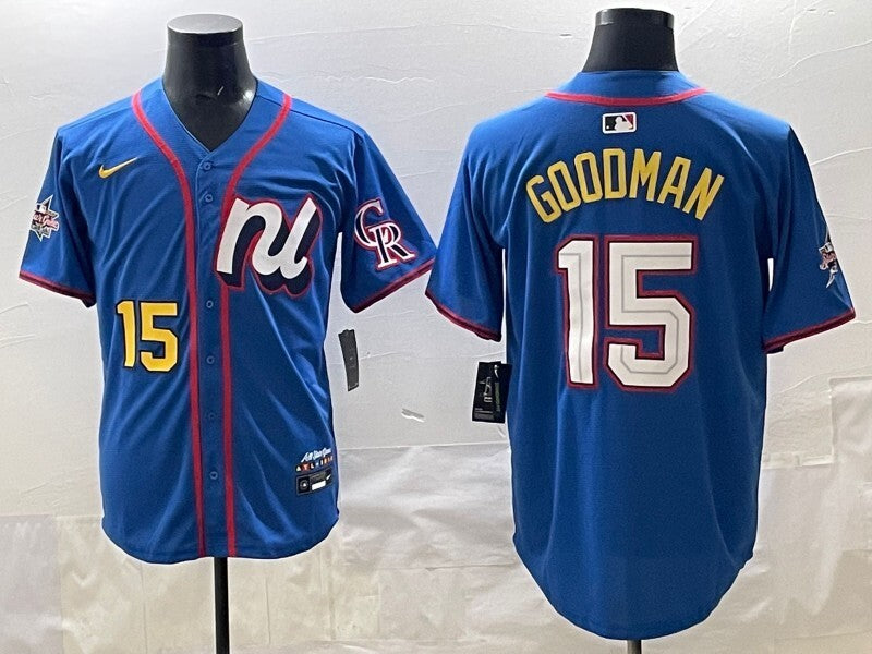Colorado Rockies #15 Hunter Goodman 25 All-Star