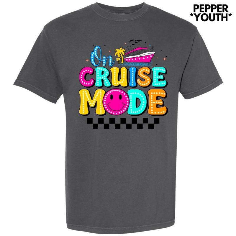 *** Colorful Cruise Mode Comfort Colors T-Shirt (Youth) 'NLB'