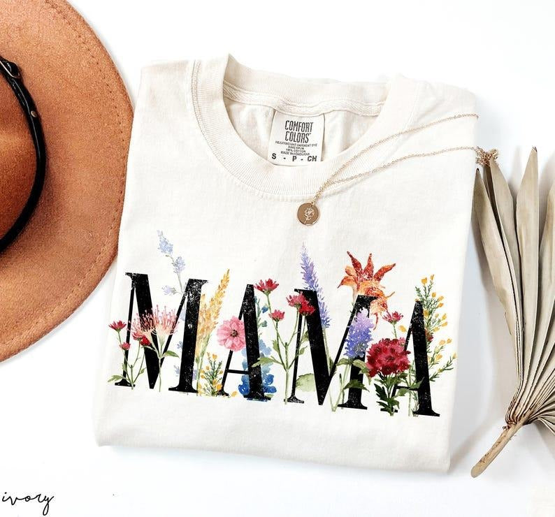 Comfort Colors Mama Shirt, Mothers Day Gift, Mothers Day Shirt, Mom Birthday Gift, Mama Tshirt Hoodie, Sweatshirt