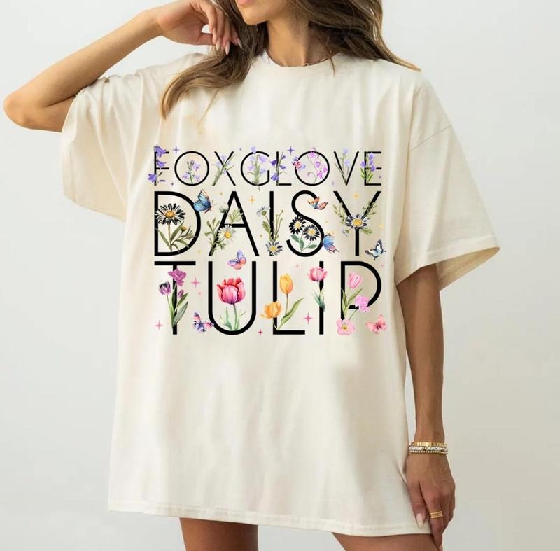 Comfort Colors Subtle FDT T-Shirt, Anti Trump Shirt, Forget Me Not Daisy Tulip Tee, Feminist Gift, Equality Matters,...