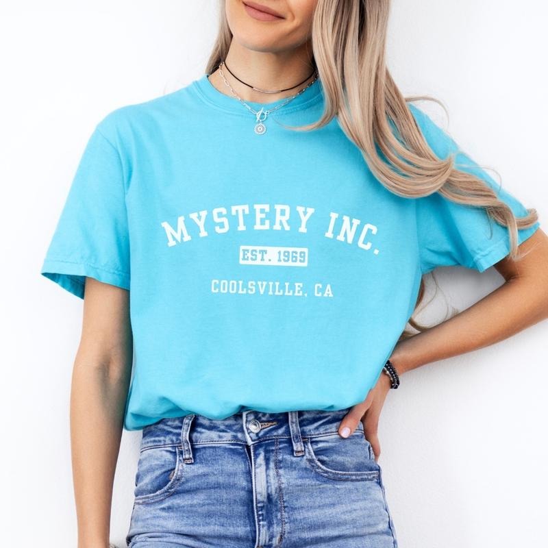 Comfort colors SD Mystery Inc short sleeve cotton casual graphic tee