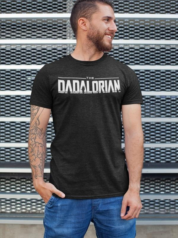Cooler Dad Shirt, The Dadalorian T Shirt, Funny Dad Tee, Humor Father's Day Gift, Galaxy Edge Tee Shirt, Best Dad Shirt, Unisex T-Shirt, Gifts For Daddy Father, Short Sleeve Tee Shirt, Gifts For Birthday
