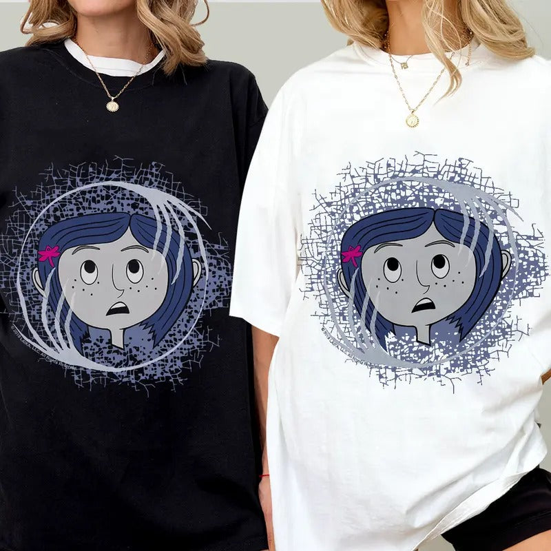 Coraline Ghost Hands T-Shirt, Movie Shirt, Trendy Sweatshirt, Gift for friend