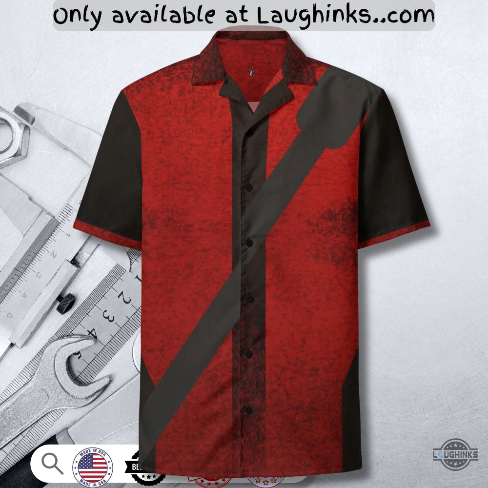 Cosplay Deadpool Hawaiian Shirt