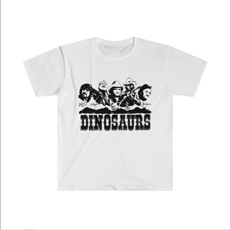 Country Dinosaurs T Shirt Hoodie, Sweatshirt | InkThreadWorks.com