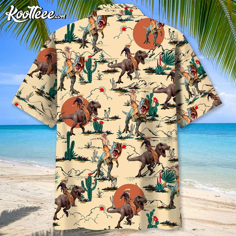 Cowboys And Dinosaurs Desert Hawaiian Shirt