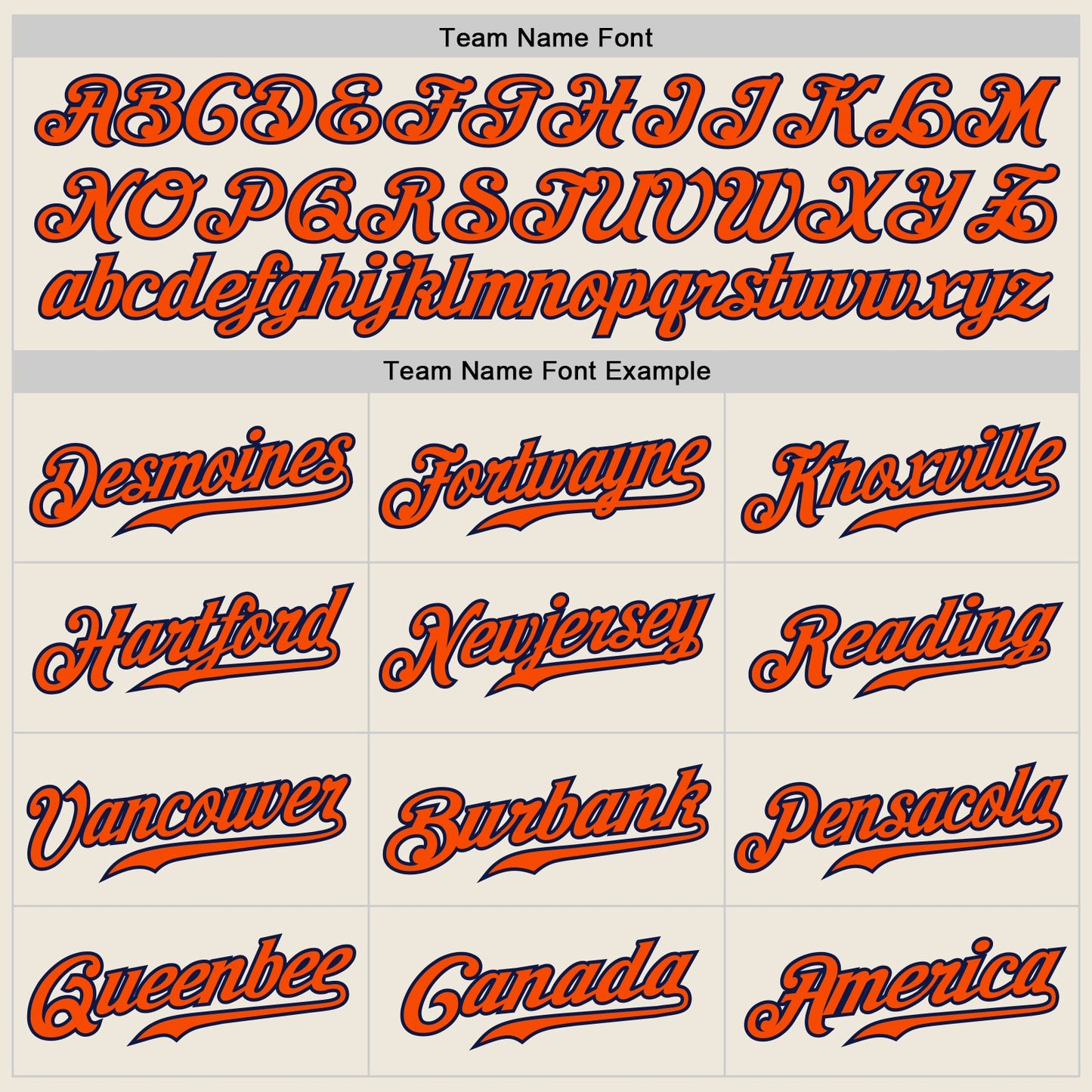 Custom Cream Orange-Navy Authentic Baseball Jersey