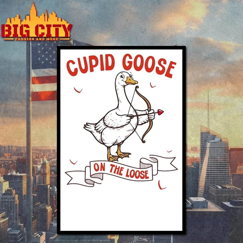 Cupid Goose Valentine’s Day 2026 t-shirt