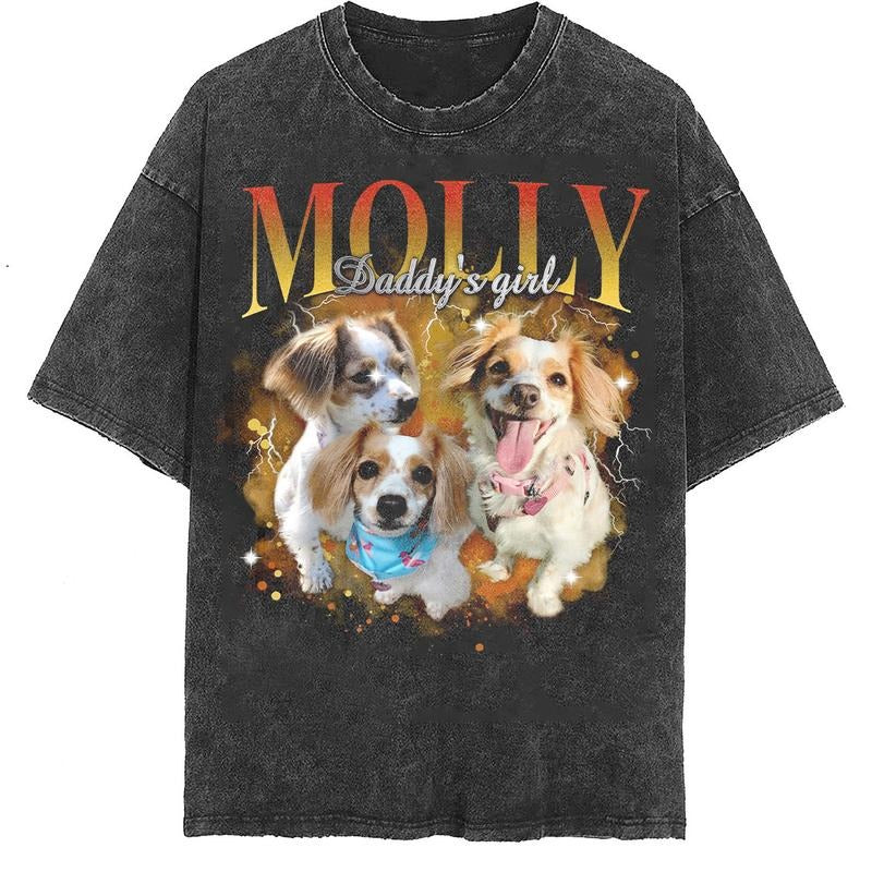 Custom Dog Photo Shirt | Personalized Dog Lover Tee | Perfect Gift for Dog Lovers