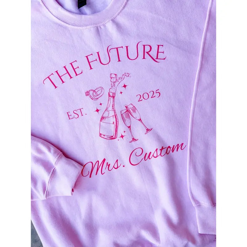 Custom Fiance Graphic Top