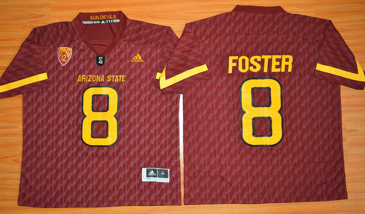 D.J. Foster 8 Maroon