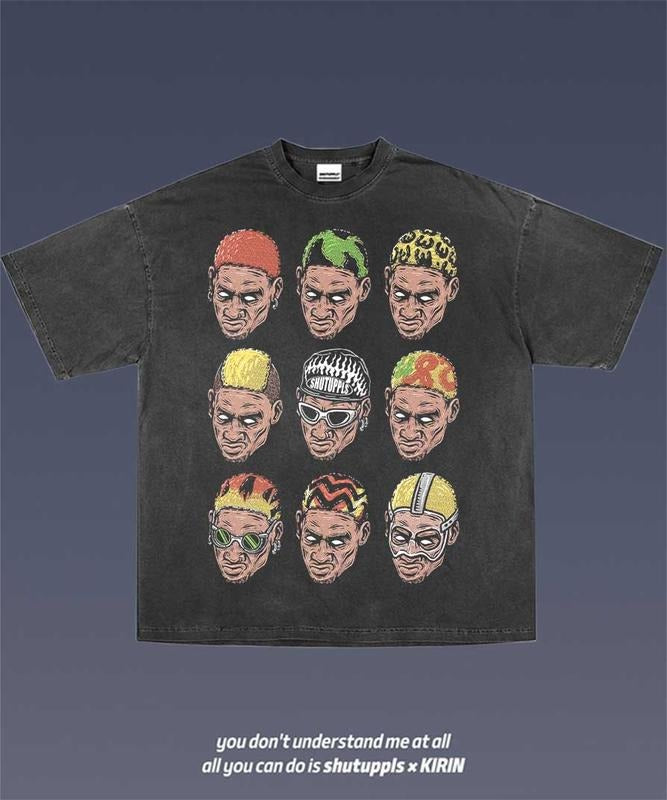 DENNIS RODMAN 7.8 TEE | VINTAGE TEE GRAPHIC T-SHIRT SWEATSHIRT HOODIE | SPORT TEE | GIFT FOR FAN