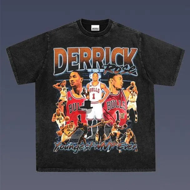 DERRICK ROSE 2.3 TEE | VINTAGE TEE GRAPHIC T-SHIRT SWEATSHIRT HOODIE | SPORT TEE - GIFT FOR FAN