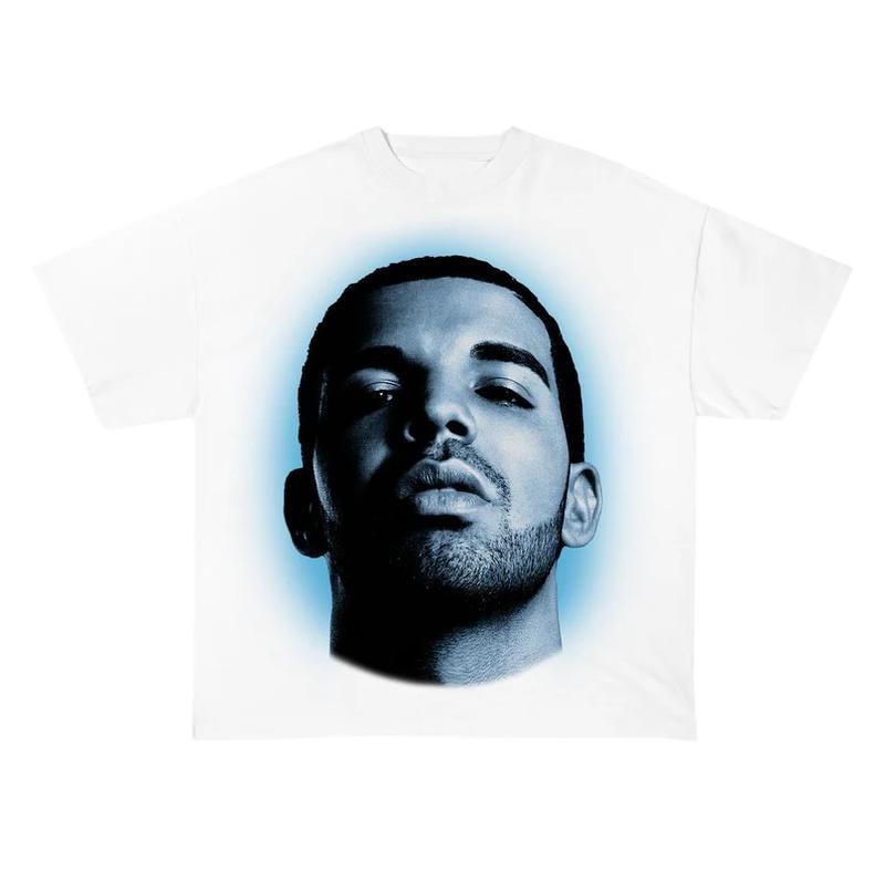 DRAKE Big Face Tee Hoodie, Sweatshirt | InkThreadWorks.com