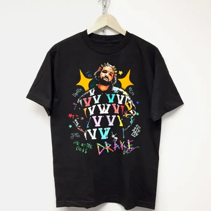 DRAKE T-SHIRT vtg rap tee concert tour Classic Cotton