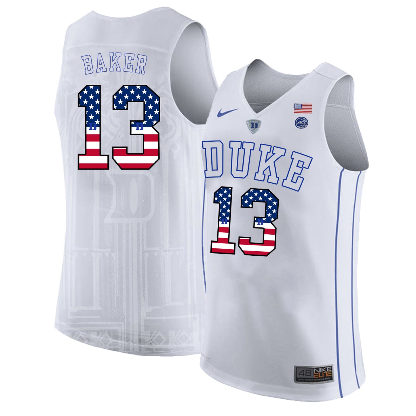 DUKE Joey Baker 13 White