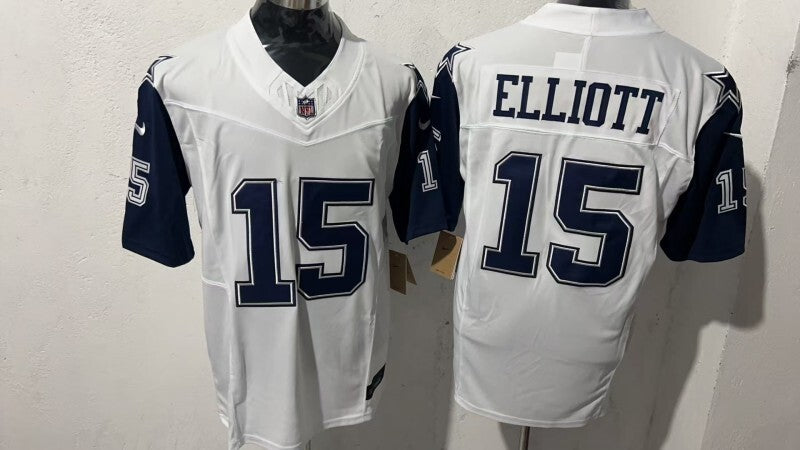 Dallas Cowboys #15 Ezekiel Elliott Style 4