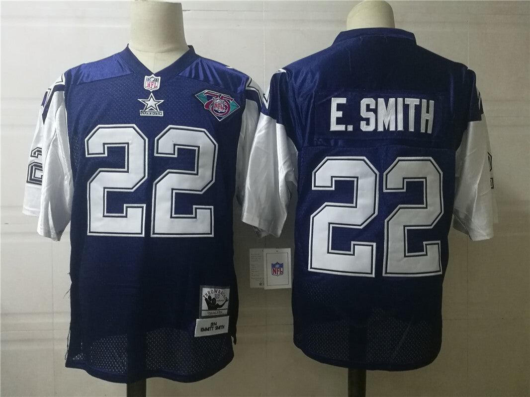 Dallas Cowboys #22 Emmitt Smith Style 2