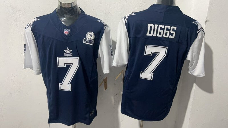 Dallas Cowboys #7 Trevon Diggs Style 5