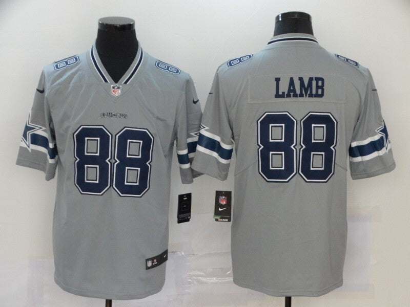 Dallas Cowboys #88 CeeDee Lamb Inverted Adult 068