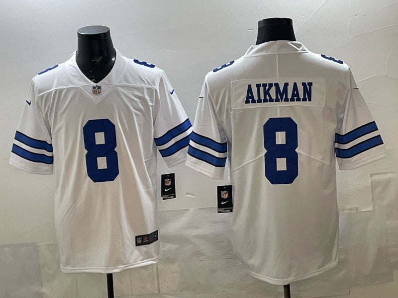 Dallas Cowboys #8 Troy Aikman Cowboys V2