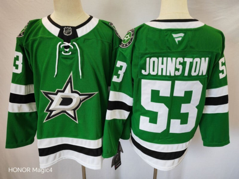Dallas Stars #53 Wyatt Johnston Stars Style 2