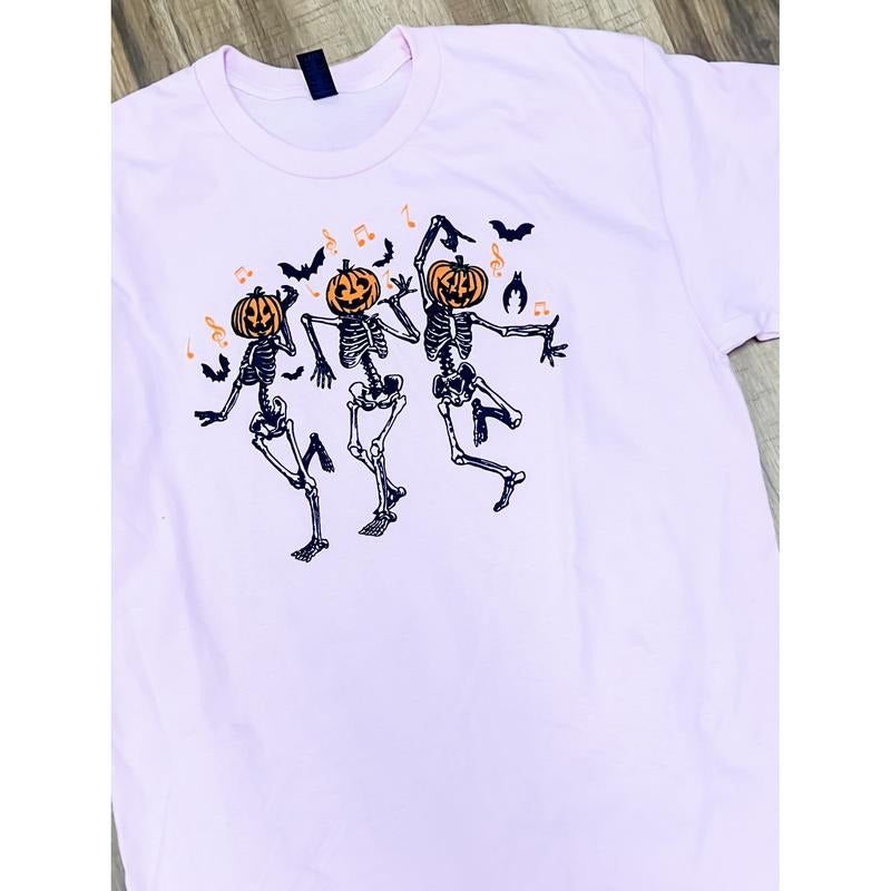Dancing Skeletons Graphic Top