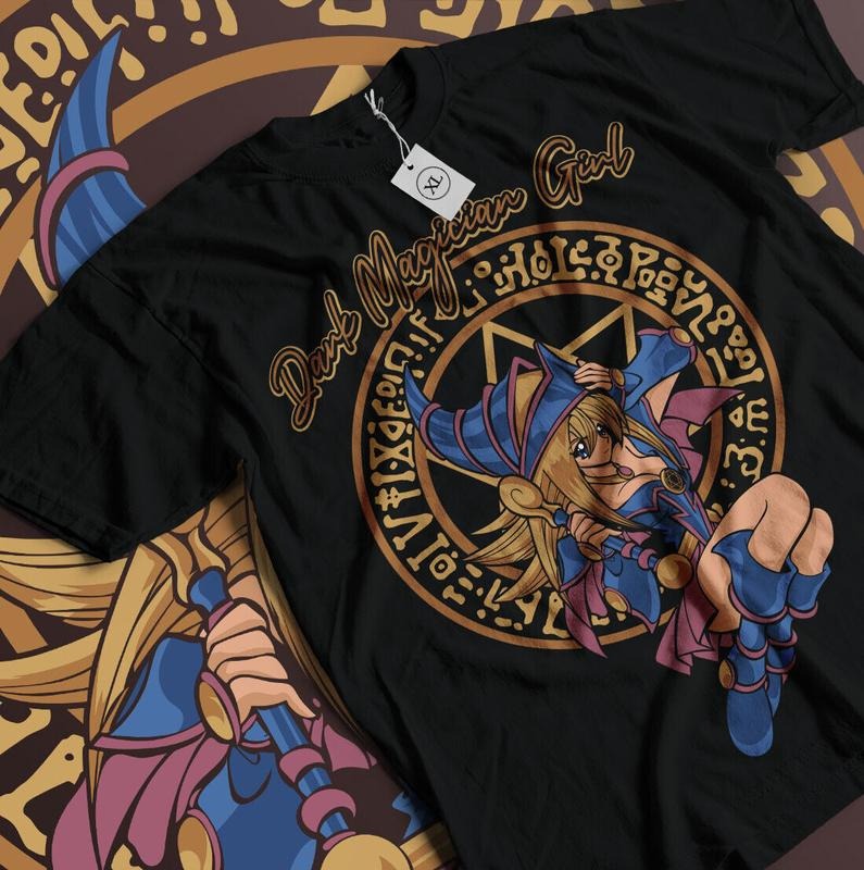 Dark Magician Girl Shirt Yu Gi Oh Tshirt YuGiOh T-Shirt S-4XL Yu-Gi-Oh Anime Yugi Muto Hoodie, Sweatshirt