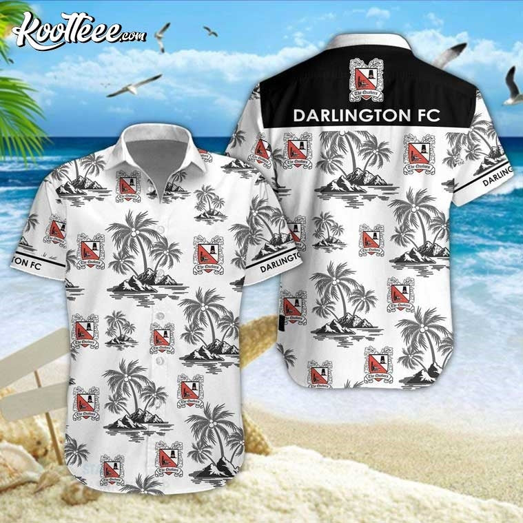 Darlington FC Hawaiian Shirt