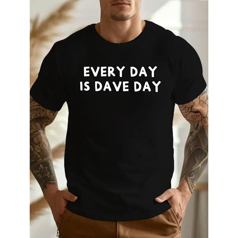 Dave Day Geometric Print Men's T-Shirt