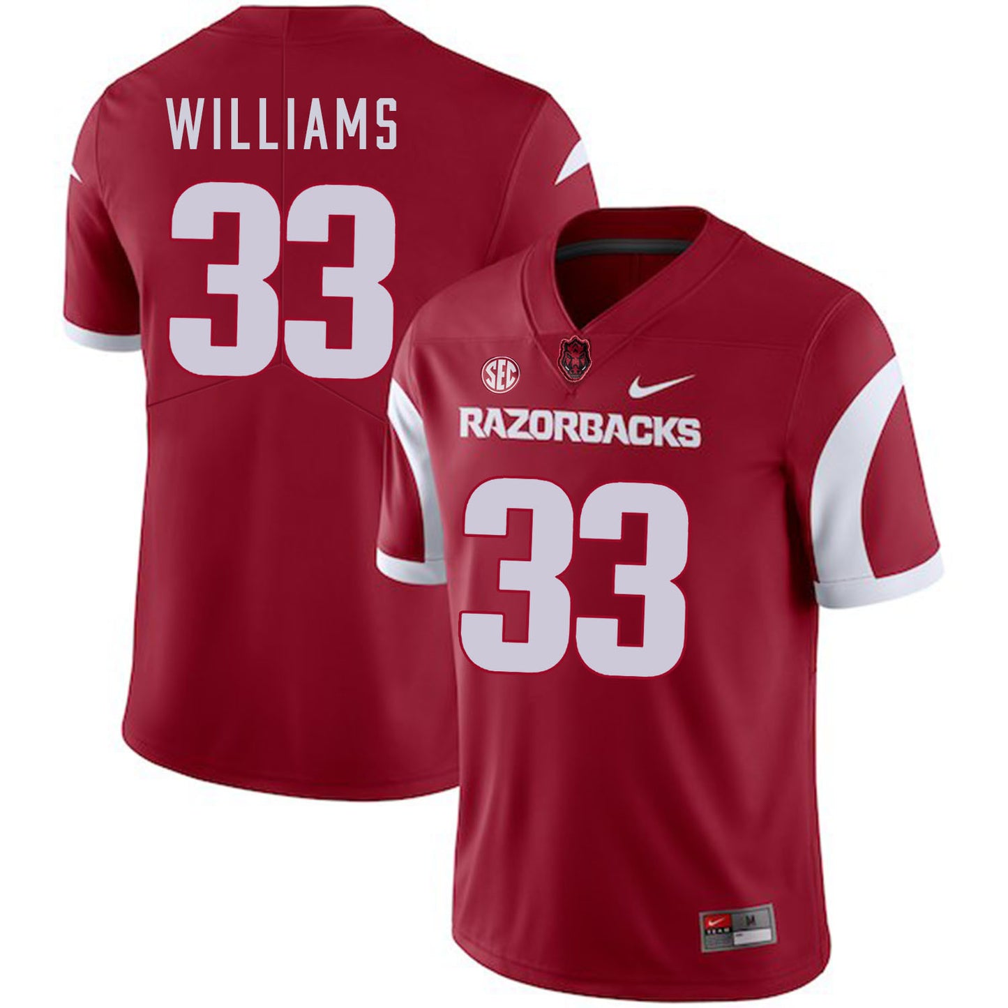 David Williams 33 Red