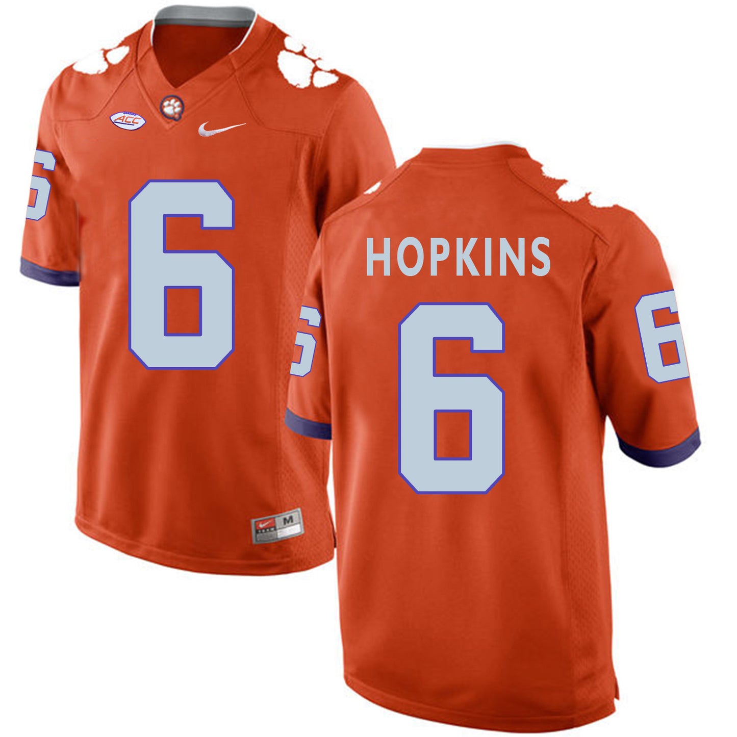 DeAndre Hopkins 6 Orange Style 2