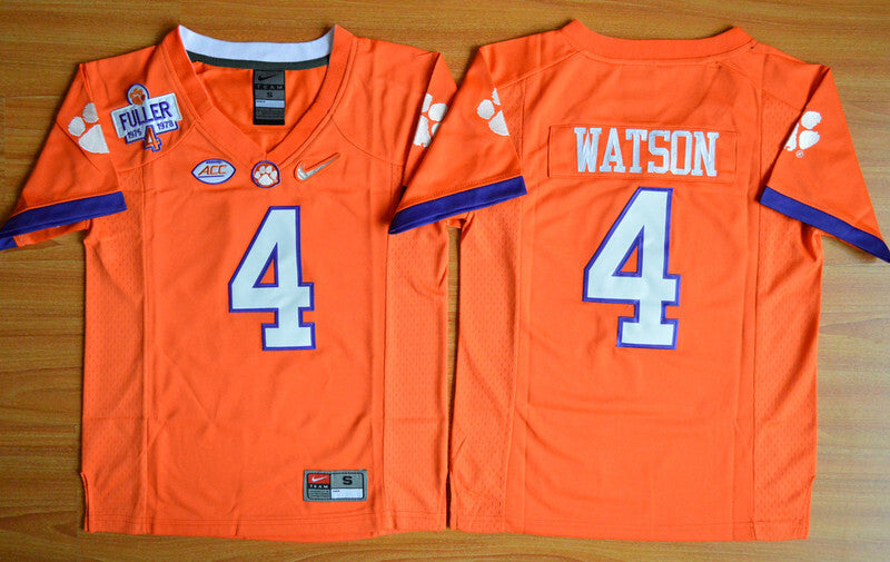 DeShaun Watson 4 Orange Youth Diamond Edition