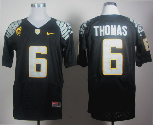 De'Anthony Thomas 6 Black Elite Jersey
