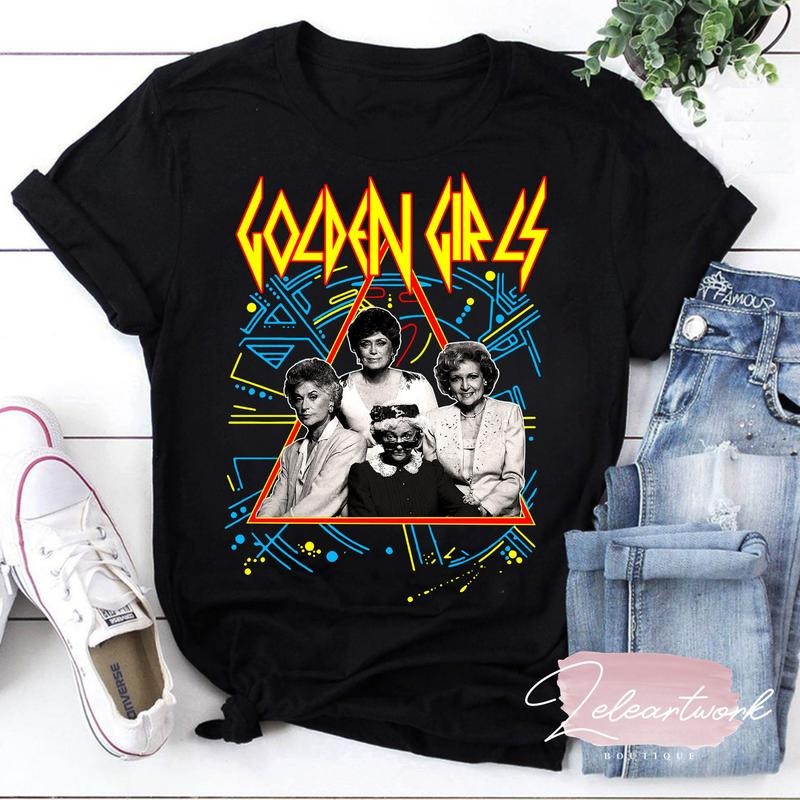 Def Leppard The Golden Girls T-Shirt, Def Leppard Shirt Best Price Hoodie, Sweatshirt | InkThreadWorks.com