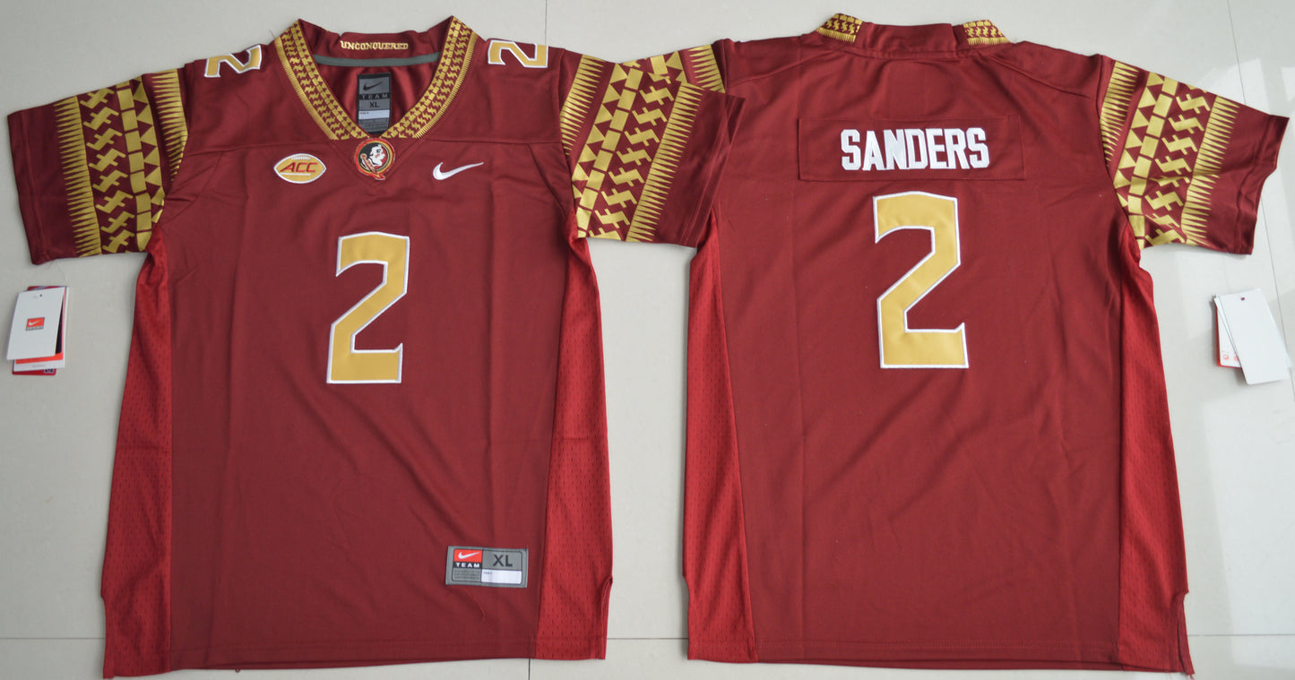 Deion Sanders 2 Youth Burgundy