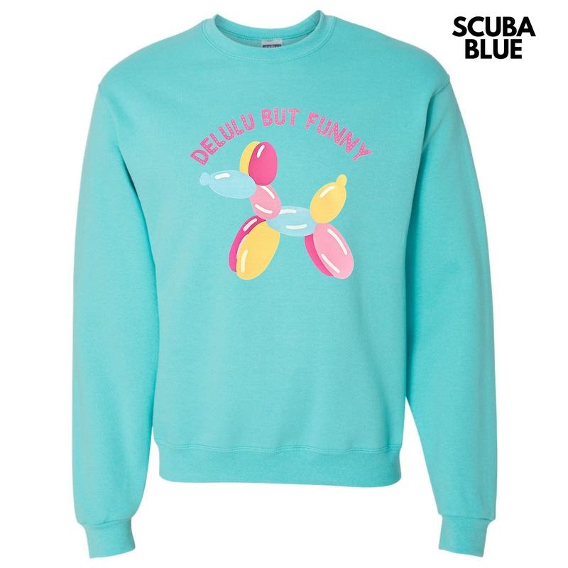 Delulu But Funny Sweatshirt T-Shirts, Hoodie | InkThreadWorks.com