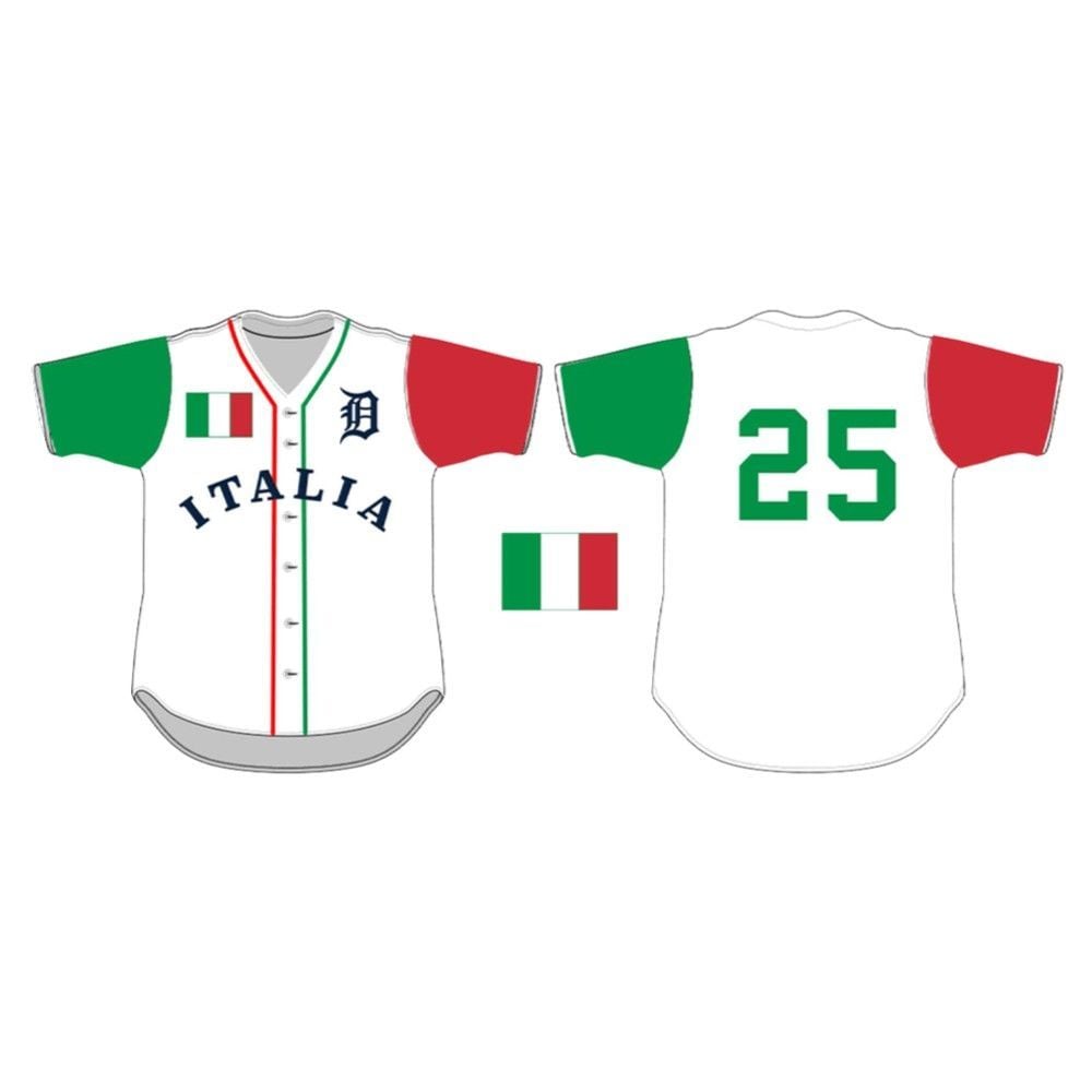 Tigers Italian Heritage Jersey Giveaway 2025 - Grishko.com